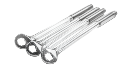 Transparent Allen key set, Transparent background, PNG file