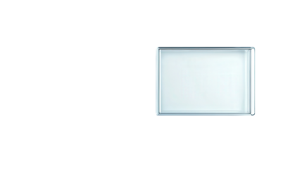 Transparent touch-sensitive button module, Transparent background, PNG file