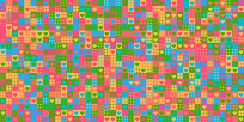 Fototapeta premium Seamless geometrical patterns