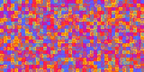 Seamless geometrical patterns