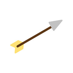 Archery arrow icon vector illustration