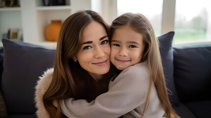 mother and daughter
