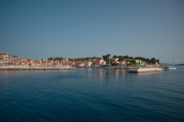 Panorama of Dugi Otok from the boat