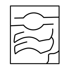 beef meat vector icon