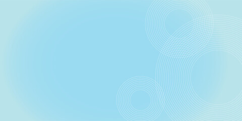 Modern abstract background, blue white gradations, circle effect,shape memphis, trendy , vector illustration