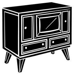 Obraz premium vintage furniture icon