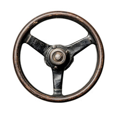 Obraz premium Steering wheel [Transparent Background PNG]