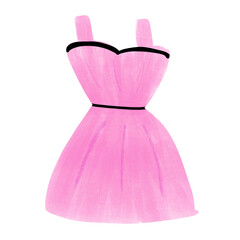 pink princess dress