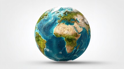 Discover the World Earth Planet Globe Ecology Geography Continent Ocean Globe Exploration Atlas Map