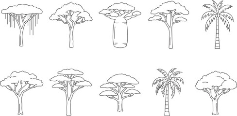 set of trees