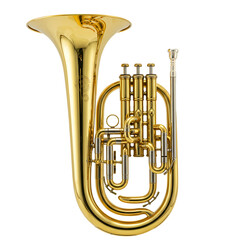 Fototapeta premium Euphonium: A Stunning Brass Instrument