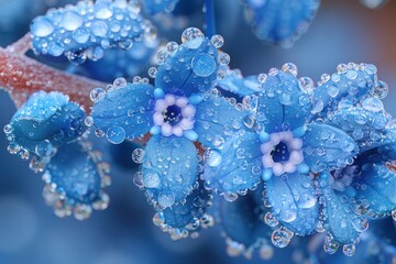 Subtle Contrasts Exploring Shades and Tones Within Blue Color Palette