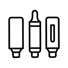 Yellow highlighter pen marking text marker stationery