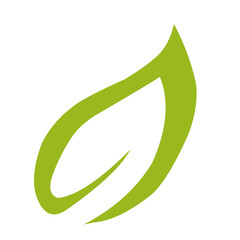 green leaf vector