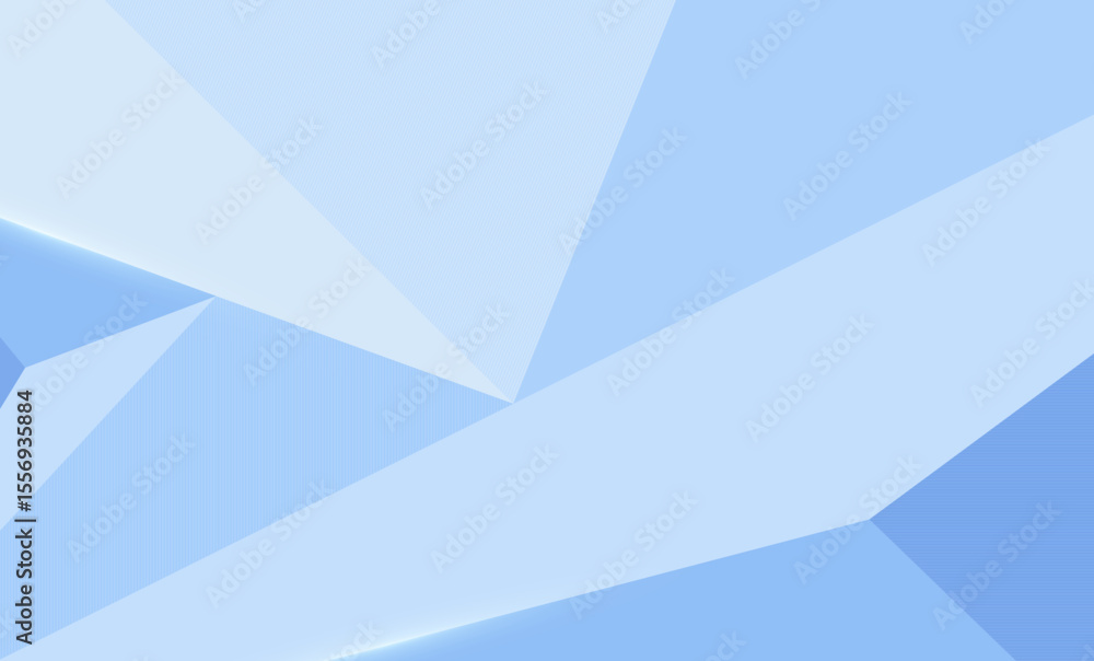 Poster soft light blue geometric abstract background with bokeh and transparency effects