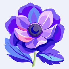 vector illustration of a flower