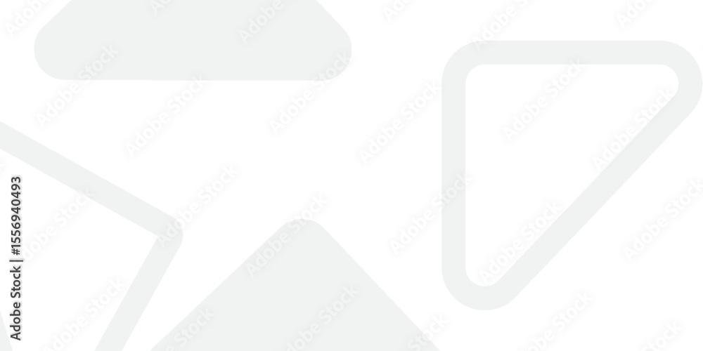 Aufkleber Abstract background with overlapping triangle shape design pattern on white background. Triangle shape pattern.