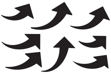 Curve arrow icon. arrow icon for your web site design, logo, app, UI. arrow indicated the direction symbol. curved arrow sign. Black rounded arrow. Vector illustration