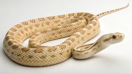 Fototapeta premium Gopher Snake on studio background