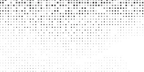 Design dot mesh halftone gradient texture. Vanishing polka dot background. Repeating dots gradation pattern art modern simple