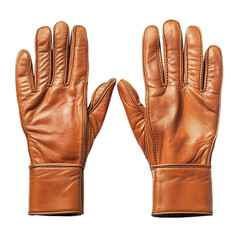 Brown Leather Gloves