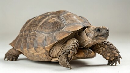 Obraz premium Gopher Tortoise on studio background