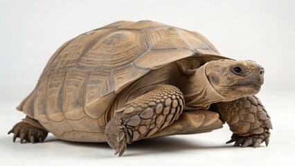 Gopher Tortoise on studio background