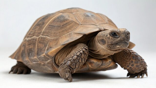 Gopher Tortoise on studio background