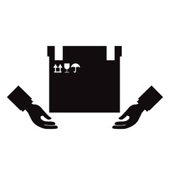 Logistic vector silhouette , clip art, and symbol. Shilhouette of  logistic concept and simple design