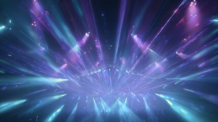 Naklejka premium electronic music fest summer wave poster. club party flyer.