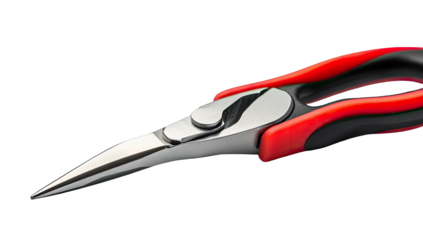 Close-up of red and black nippers