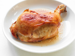 Chicken grill meat cooked food poultry, food in kitchen restaurant.