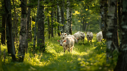 cattle in a meadow