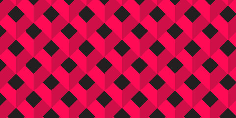 Illustration decoration colorful seamless material pattern square design.	
