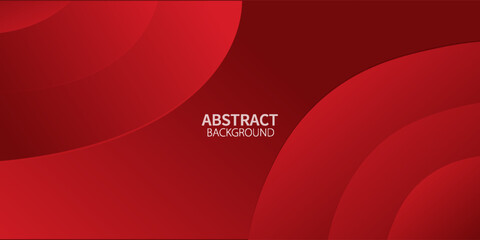 Red abstract background with dynamic shapes composition simple