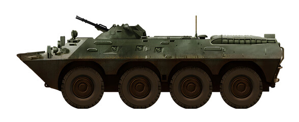 Haribon I APC (Concept of a new armored personnel carrier for the Philippine Army, with a 14.5mm machine gun)