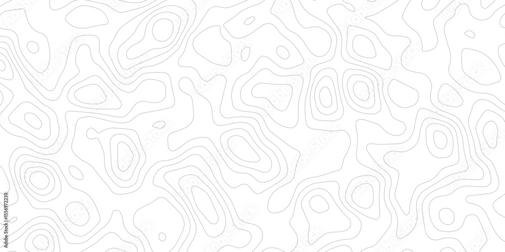 Poster subtle white png elevation map background with clean contour lines.
