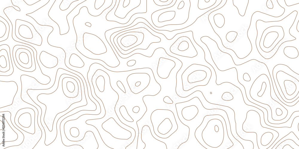 Poster topographic white png background with clean contour line mapping pattern.