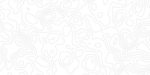 Minimal White PNG Topographic Contour Line Background for Clean Abstract Use.