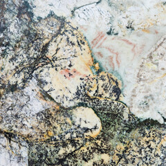 Marble stone surface for decorative works or texture