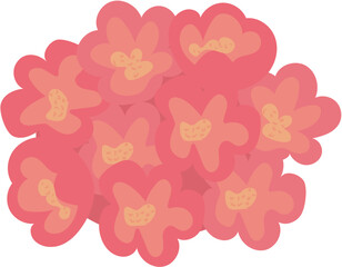 pink floral background