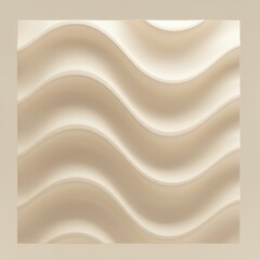 Obraz premium Clean Neutral Wave Design