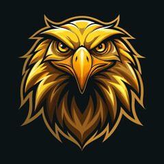 eagle head vector illustration