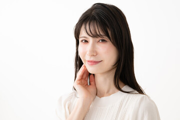 Fototapeta premium ミドル女性、ビューティーイメージ、スキンケア