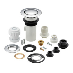 Bathroom Sink Drain Assembly: Installation Kit & Parts