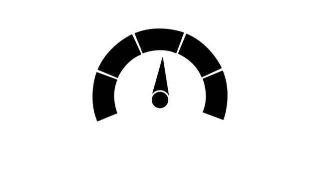 digital speed meter animation. bike speed meter car control dashboard drive, engine fast hour, icon, kilometer line, meter, minute modern number power realistic.