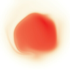 Radiant Sunburst: Abstract warm yellow, orange, and red gradient circle design element PNG