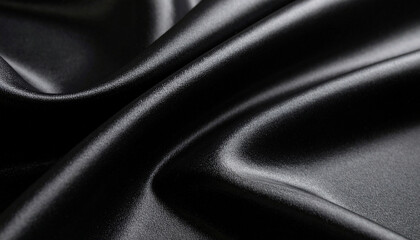 Obraz premium Matte Black Texture with Soft Lighting for Modern Dark Surface, Smooth Minimal Detail and Subtle Shadow Effect