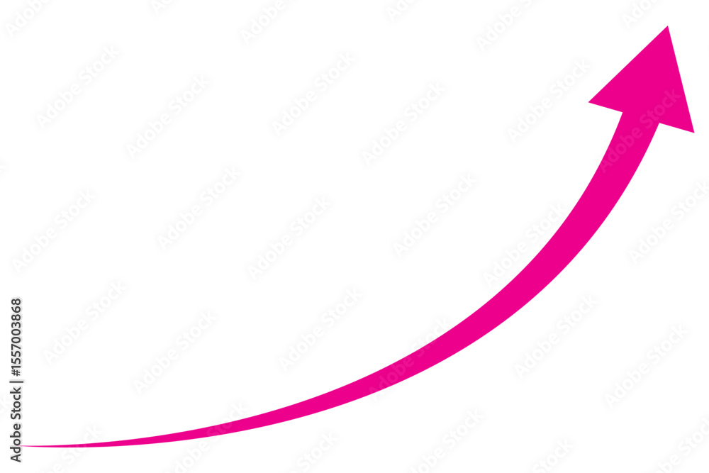 Poster red arrow. red curve arrow vector. red arrow icon. curve arrow icon. flat style.