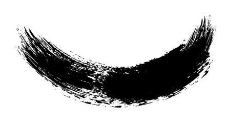 Brush strokes templates, vector grunge paintbrush. modern. eps10